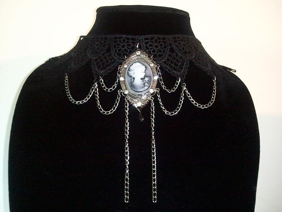 Cameo Lace Necklace