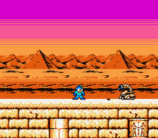 Mega Man: Worlds Collide - Blaze Woman's Stage