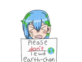 DONT LEWD EARTH-CHAN