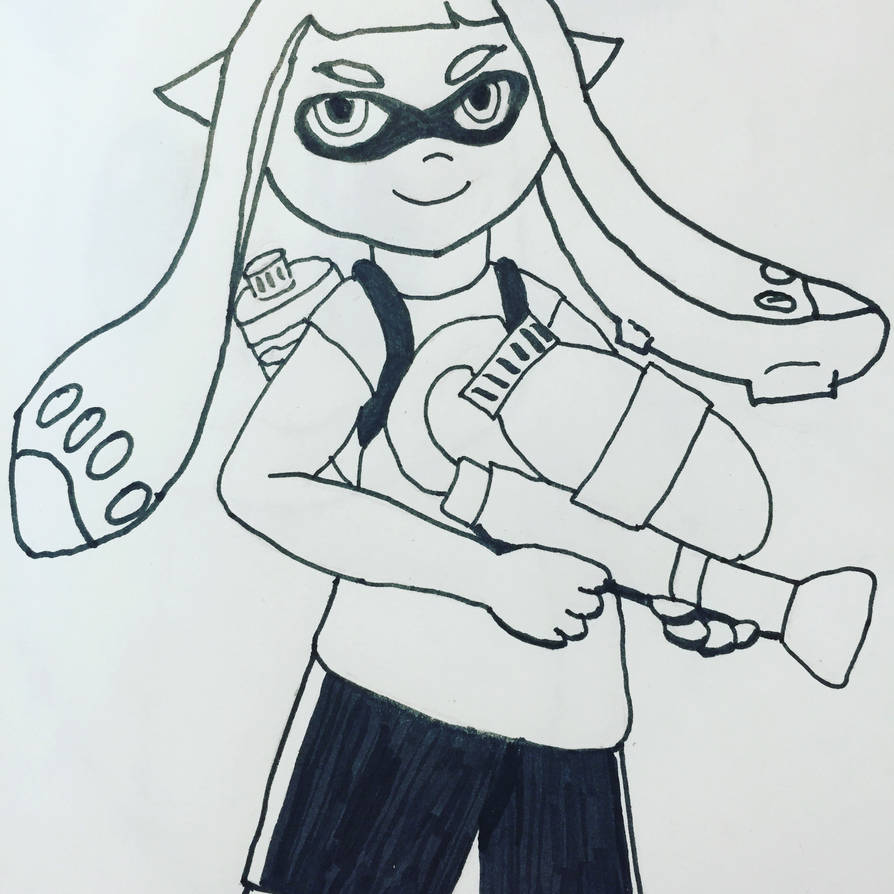 Inked Inkling by colorsqueaks on DeviantArt