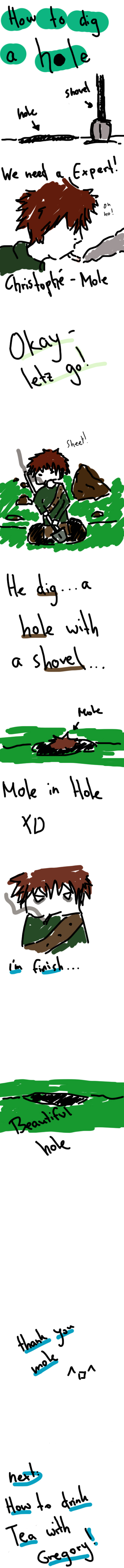 How to dig a Hole - with Mole