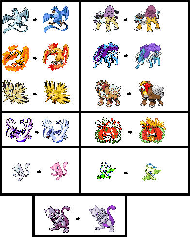 All Legendary Sprite Revamp