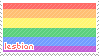 Lesbian Stamp by sunbirds