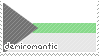 Demiromantic Stamp