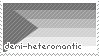 Demi-Heteromantic Stamp