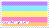 Genderqueer Stamp