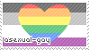 Asexual-Gay Stamp