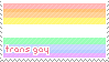 Trans Gay Stamp