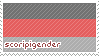 Scoripigender Stamp by sunbirds