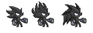 Pixilart - Classic Dark Sonic by DS-224