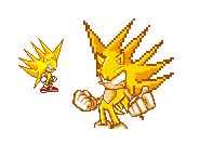 Pixel Art for Hyper Sonic 3 by fnafan88888888 on DeviantArt