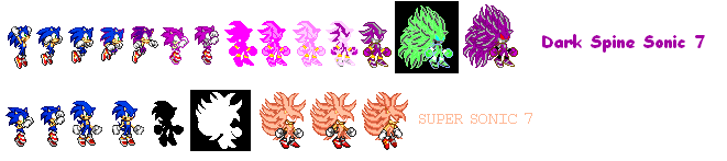 Legendary Fleetway Sonic Pixel Art by fnafan88888888