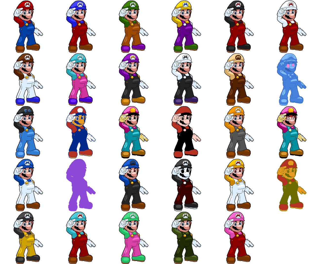 Mario (Project+) Crusade Portraits by Mtgames-Dev on DeviantArt