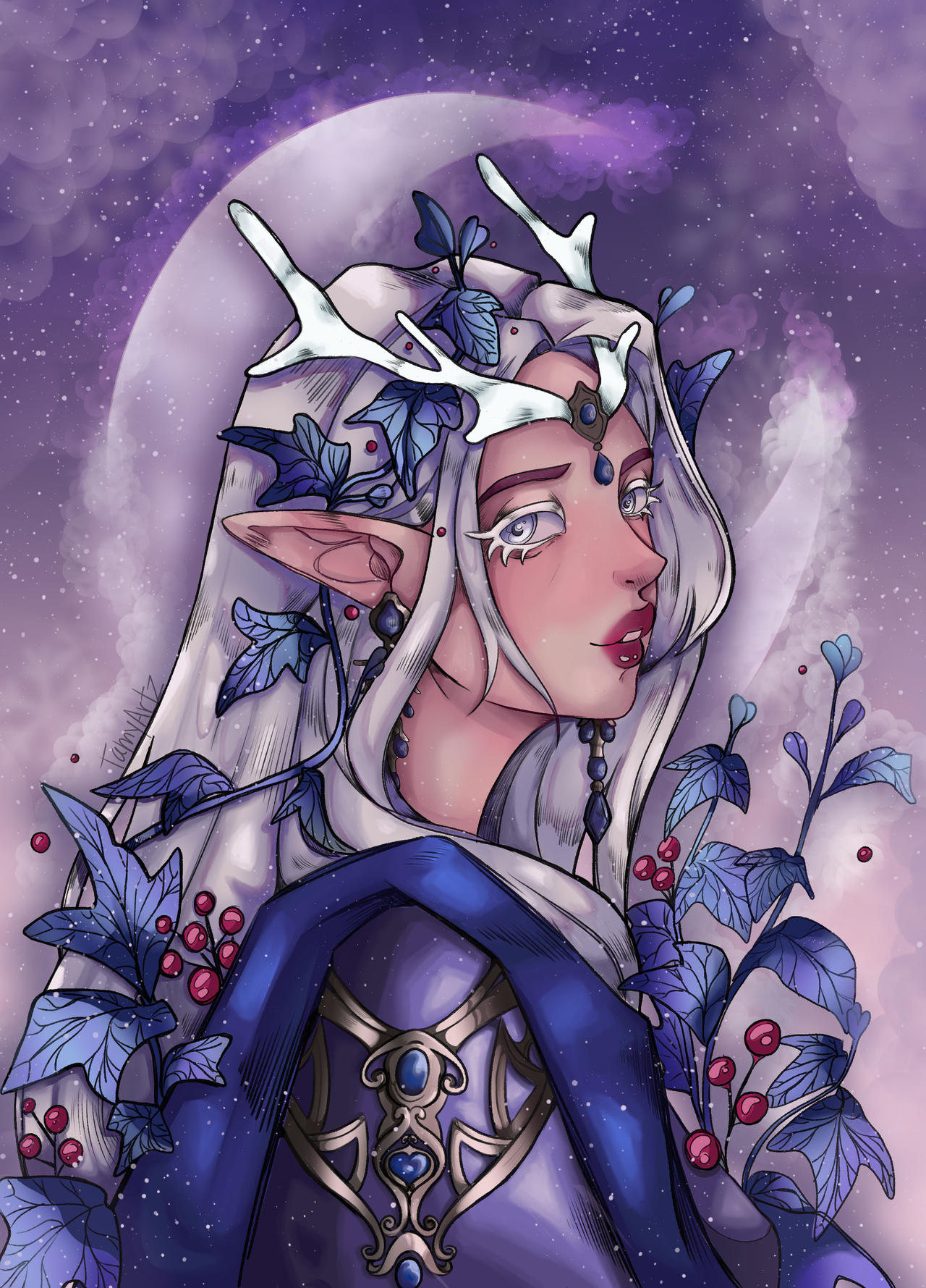 Winter Elf By Tamyartz On DeviantArt winter-elf-by-tamyartz-on-deviantart