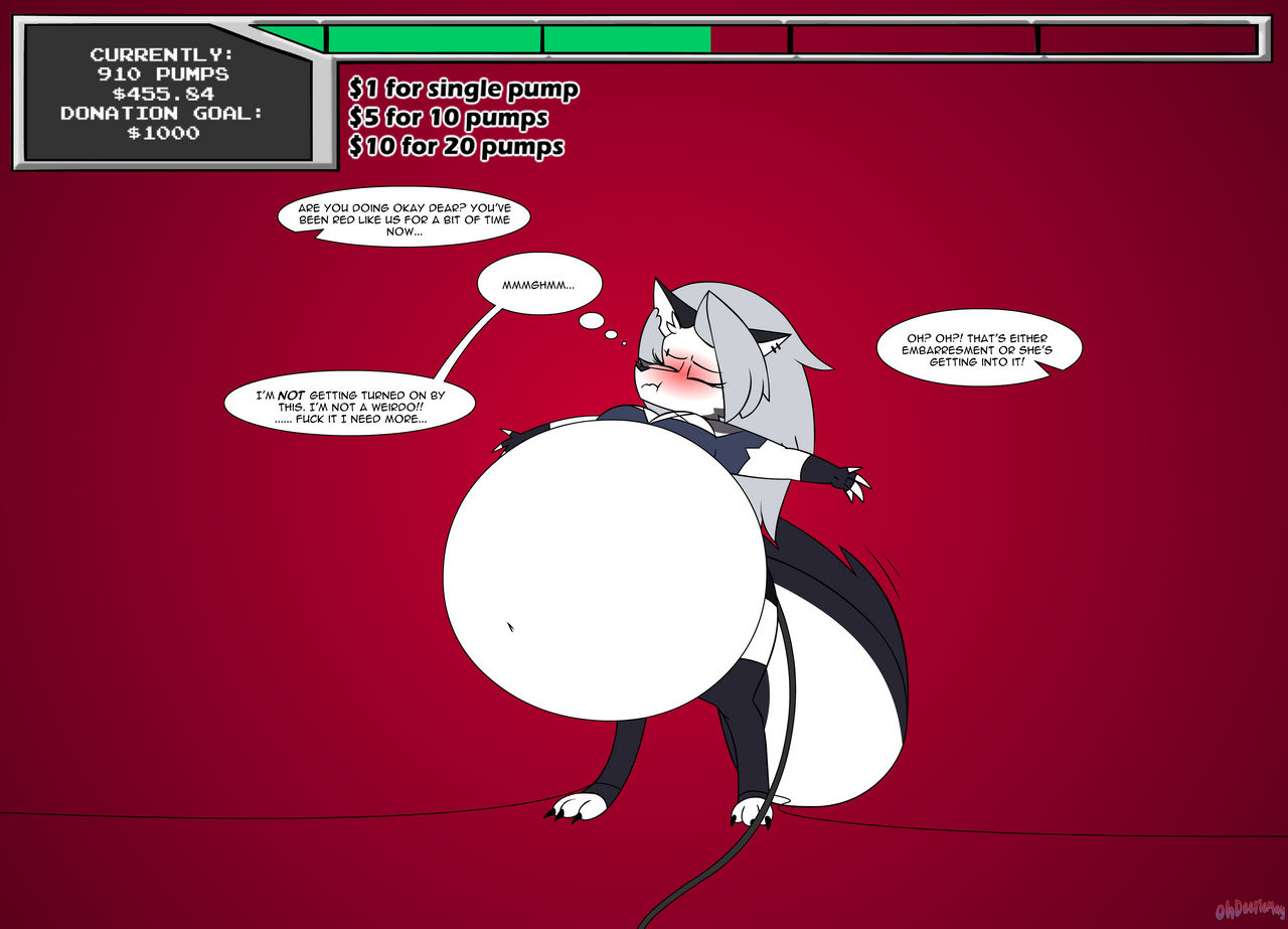 Deviantart Inflation Drive Part 3 Inflation Donation Drive - Loona 3/6 by OhDeerieMay on DeviantArt
