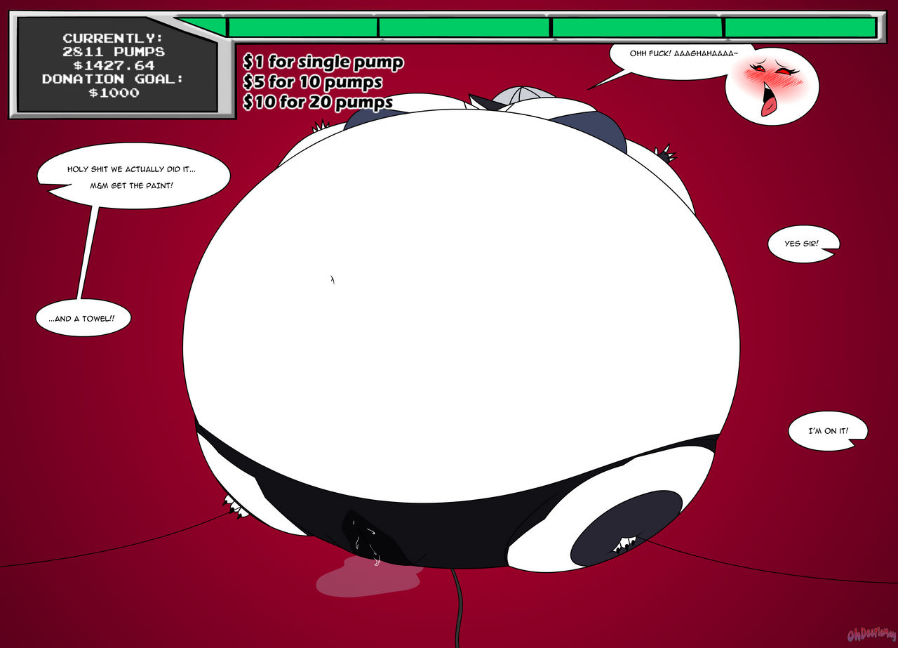 Deviantart Inflation Drive Part 3 Inflation Donation Drive - Loona 6/6 by OhDeerieMay on DeviantArt