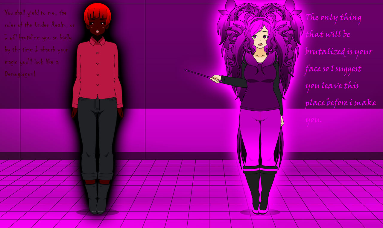 Mira Vs. Under Ruler by Stickfigure119 on DeviantArt