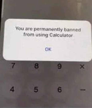 Calculator Ban