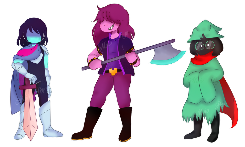Deltarune Kris Susie Realsei By Maio15 On Deviantart Deltarune Kris Susie Realsei By Maio15 On Deviantart