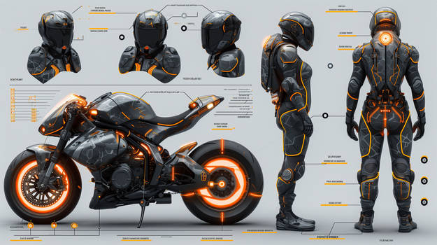 BlackBold concept with raider suit