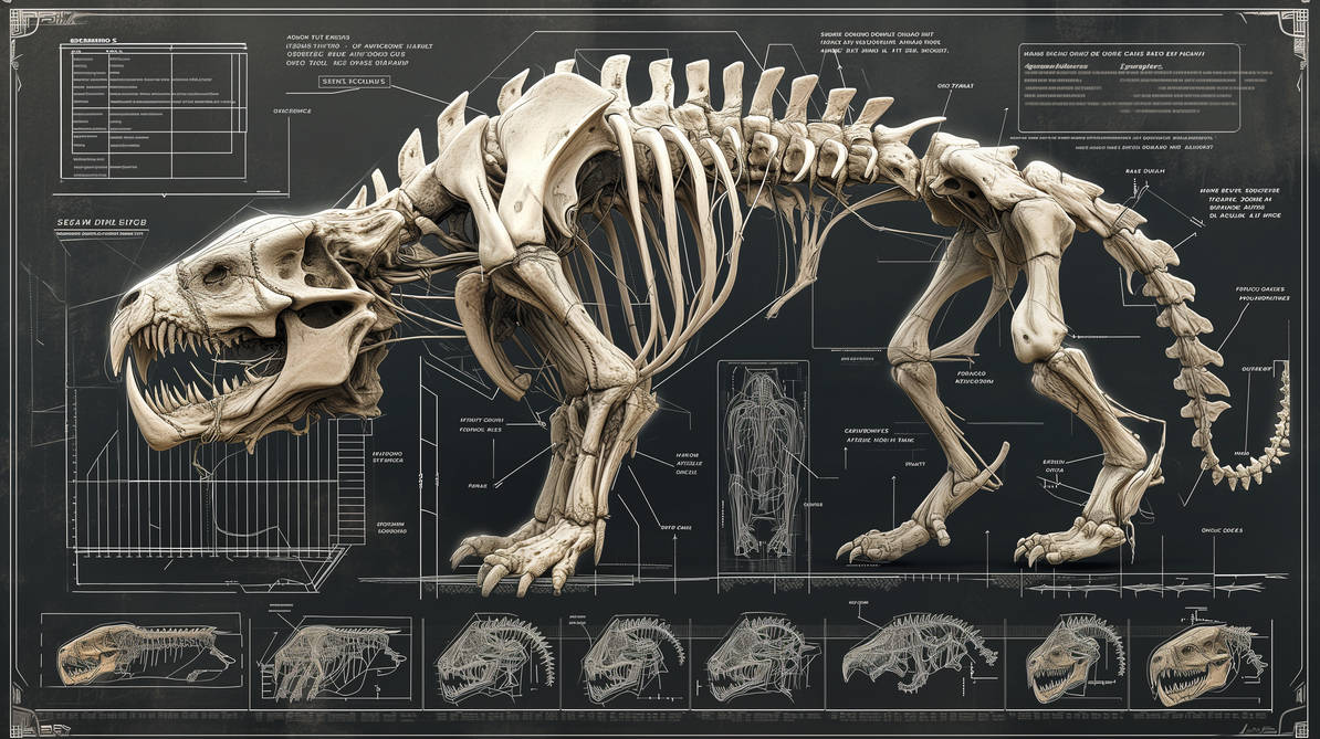 :: Jungle Beast skeleton by Asymoney on DeviantArt