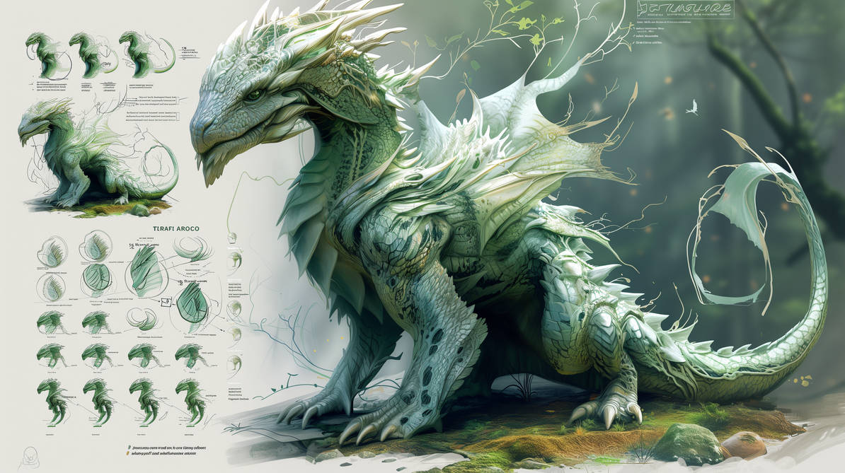 Forest Dragon Java Forest dragon for Daily Challenge by Asymoney on DeviantArt