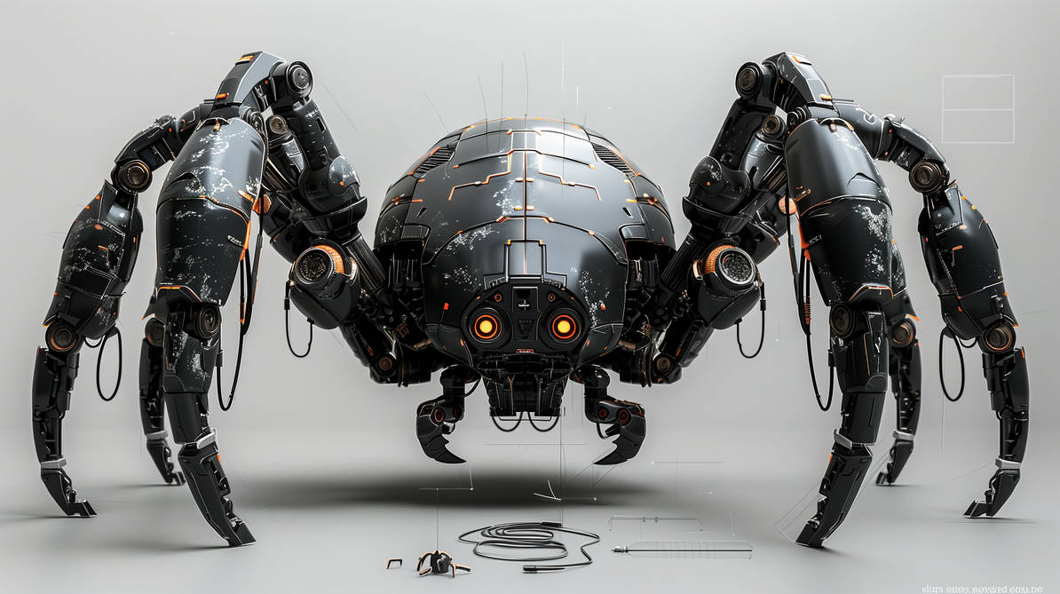 Spidertron by Asymoney on DeviantArt