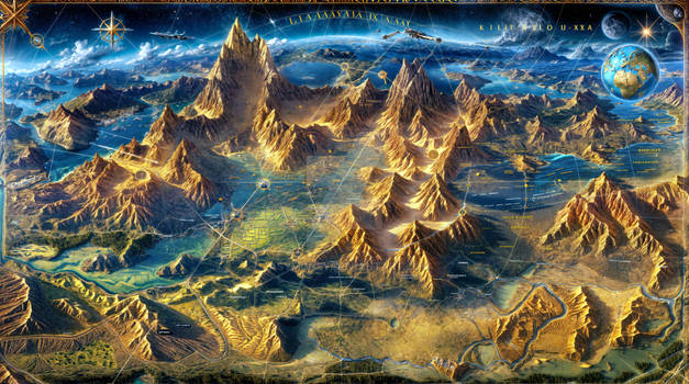 The Mountains of Mythos (74Mpixels)