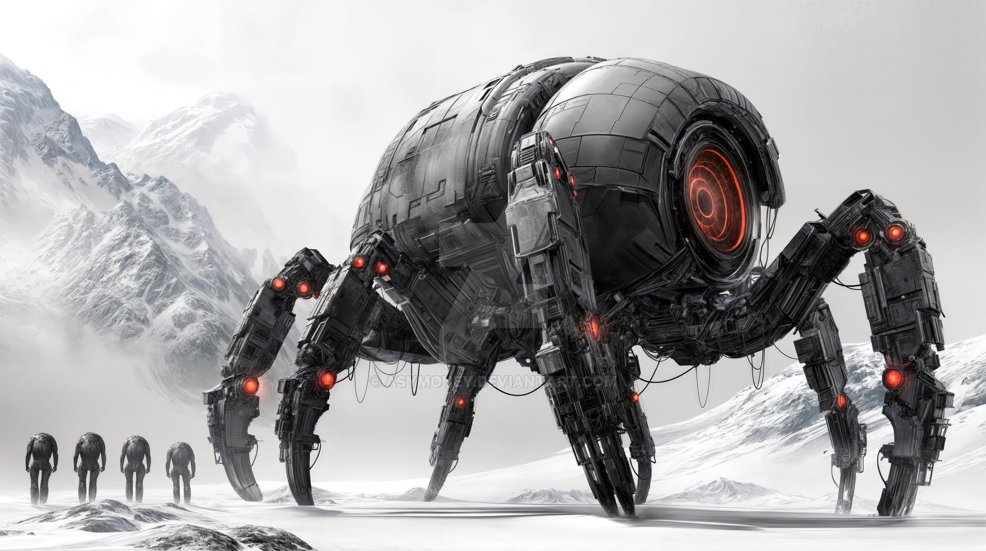 Snowbound Automaton by Asymoney on DeviantArt