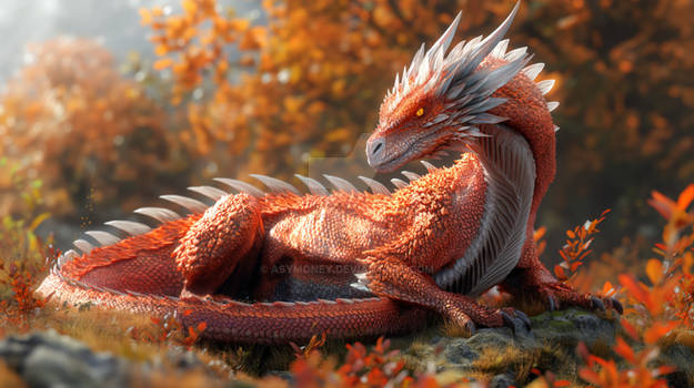 Embercrest Wyrm (149Mpixels)