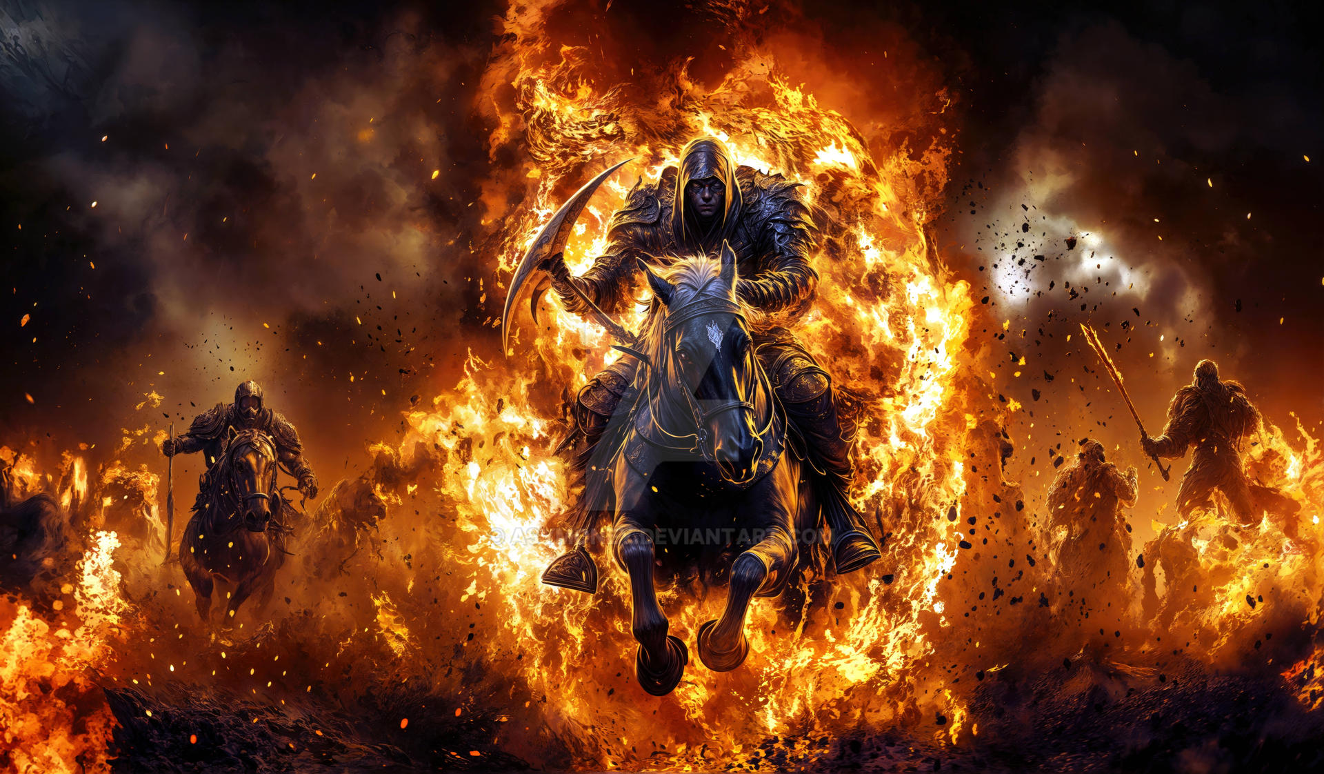 Apocalyptic Riders Sword Rider of the Apocalypse by Asymoney on DeviantArt