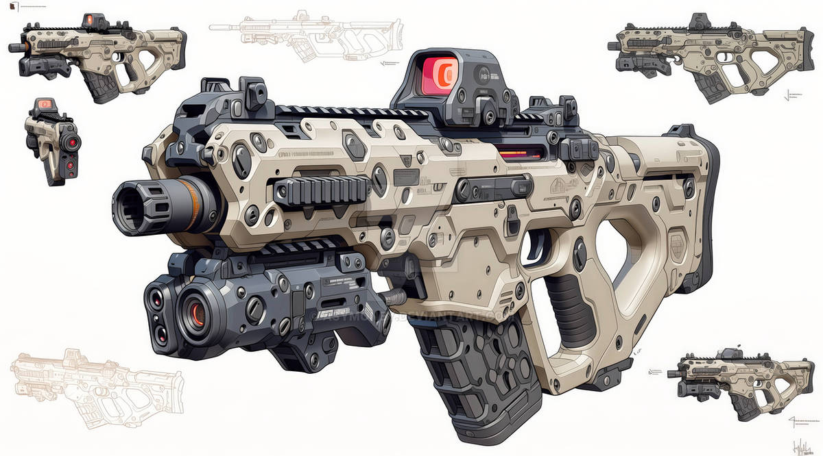 666 Weapons Tactical Scifi Weapons Collection by Asymoney on DeviantArt