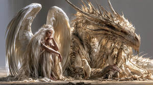 Angel And Dragon