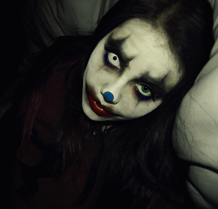 Clown Make-up - Stock