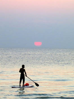 evening paddle