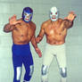 Blue Demon y El Santo