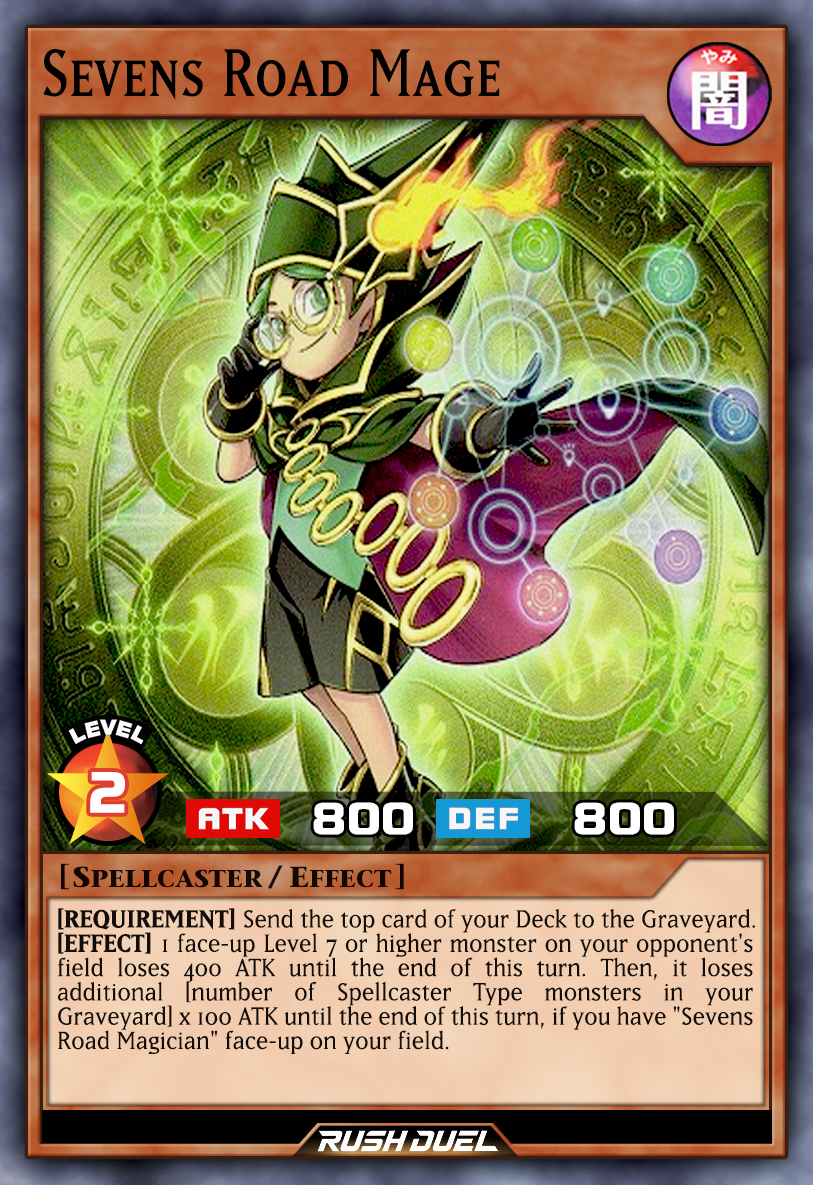 7ds Magic Card Sevens Road Mage by Every-Rush-Duel-Card on DeviantArt
