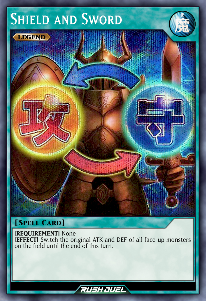 sword and shield card yugioh YU-GI-OH! - & (BP02-EN130) - Battle Pack 2: War of The Giants - 1st Edition Mint / near mint condition trading card Yugioh 1st Edition Shield &