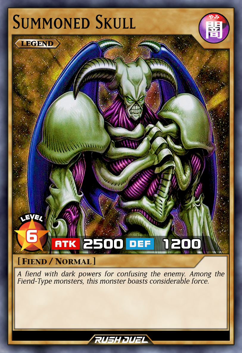 Summon Skull Ritual Summoned Skull by Every-Rush-Duel-Card on DeviantArt