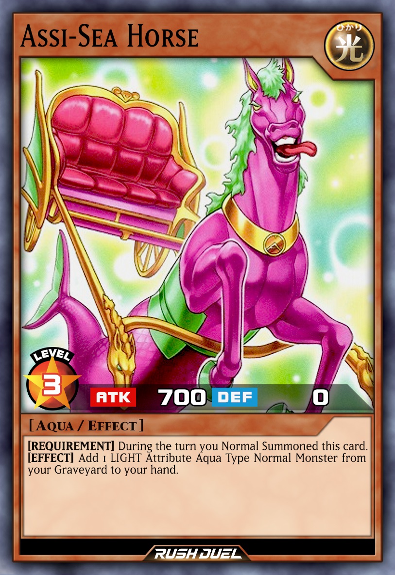 Assi-Sea Horse by Every-Rush-Duel-Card on DeviantArt Assi-Sea Horse by Every-Rush-Duel-Card on DeviantArt