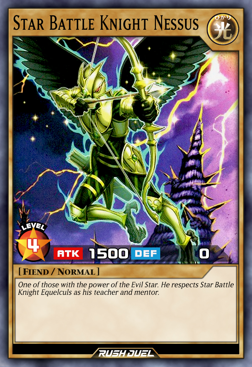 Starring Knight Star Battle Knight Nessus by Every-Rush-Duel-Card on DeviantArt