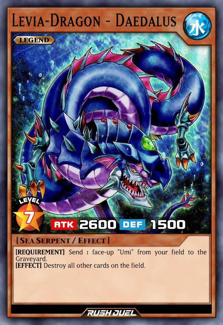 yugioh levia dragon daedalus deck Levia-Dragon - - LED9-EN047 - Rare Age Group LEVIA DRAGON DAEDALUS OCEAN UMI