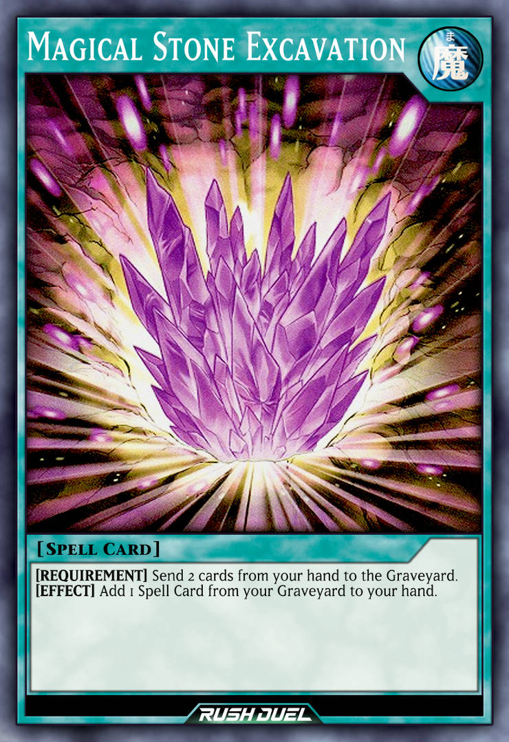 Magical Stone Excavation by Every-Rush-Duel-Card on DeviantArt