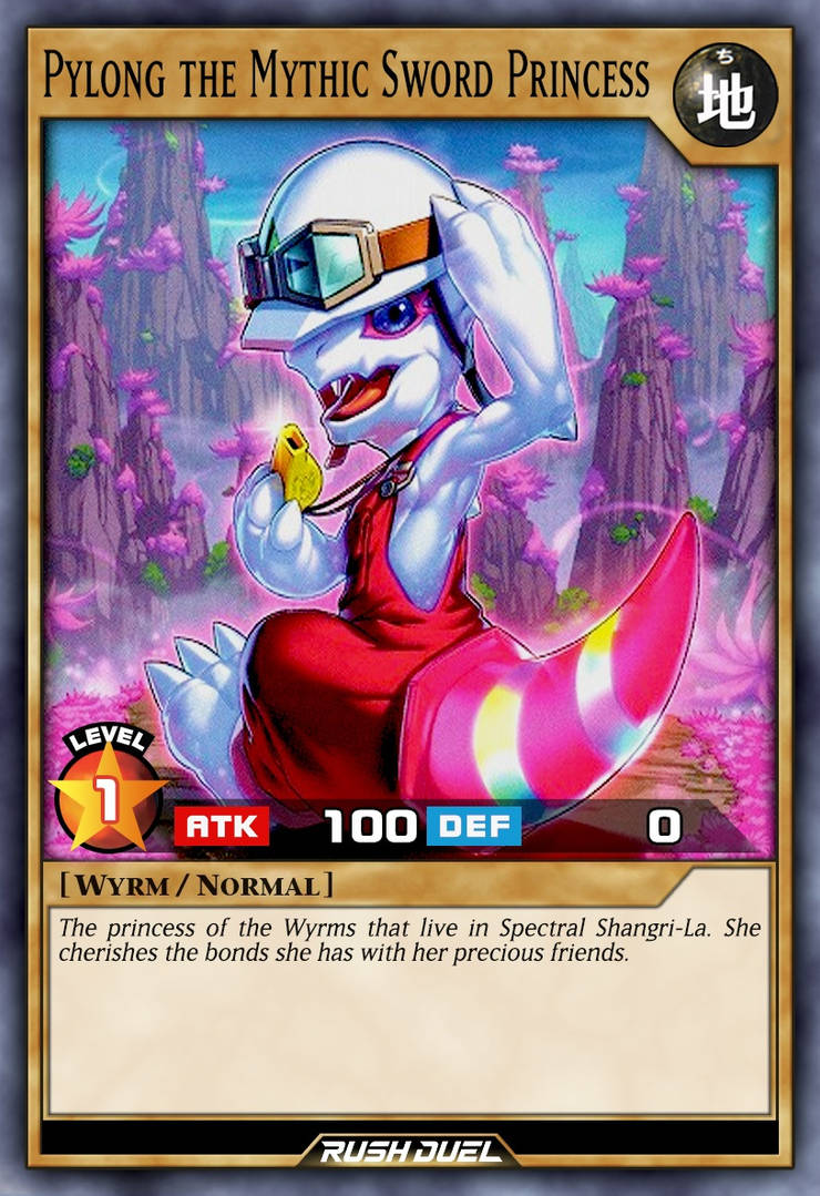 Princess Mythic Pylong the Mythic Sword Princess by Every-Rush-Duel-Card on DeviantArt