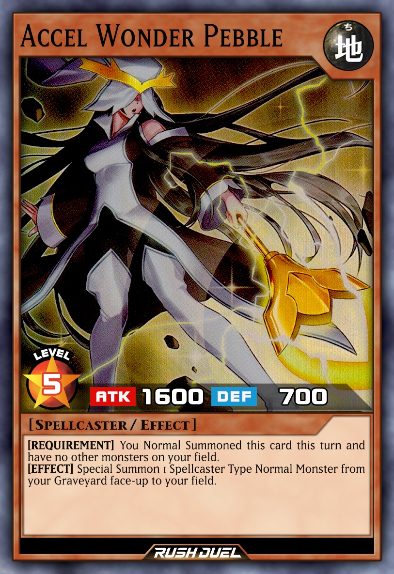 Accel Card Accel Wonder Pebble by Every-Rush-Duel-Card on DeviantArt