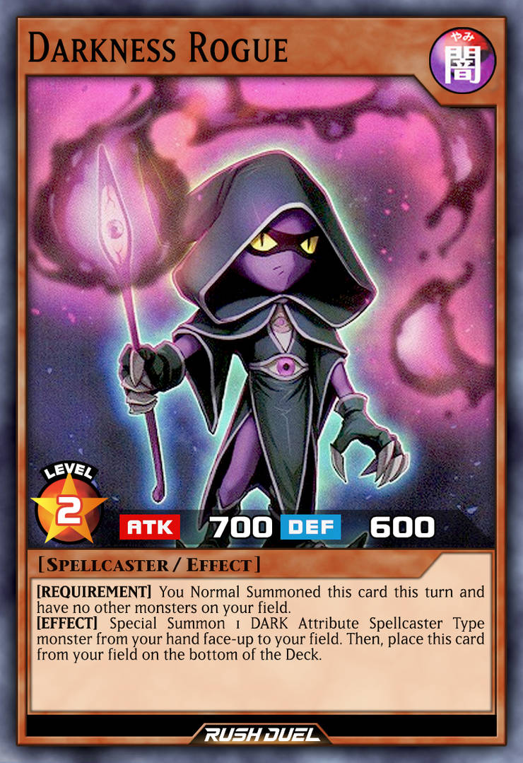 Darkness Rogue by Every-Rush-Duel-Card on DeviantArt