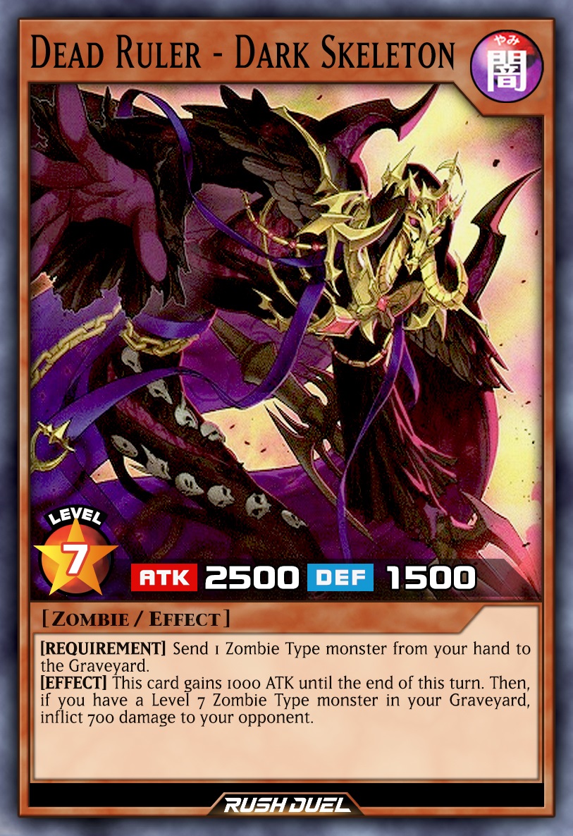 Dead Ruler - Dark Skeleton by Every-Rush-Duel-Card on DeviantArt