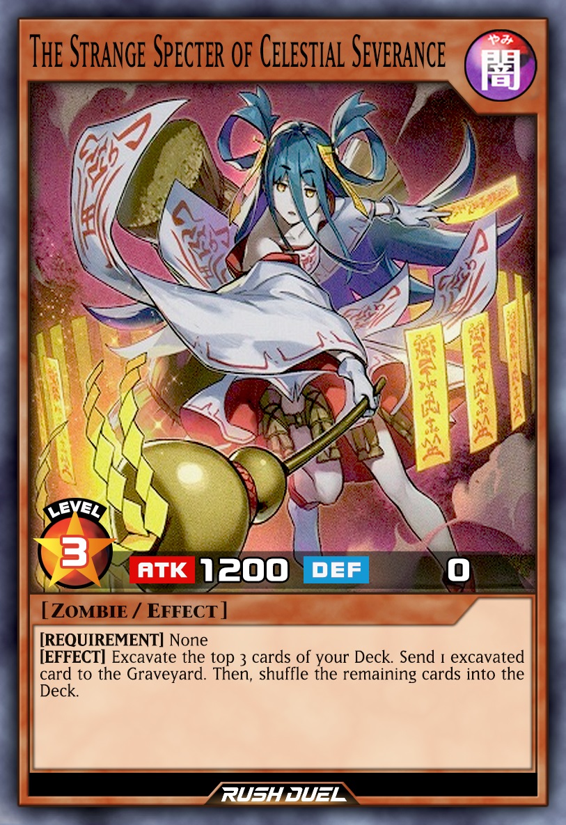 The Strange Specter of Celestial Severance by Every-Rush-Duel-Card on ...