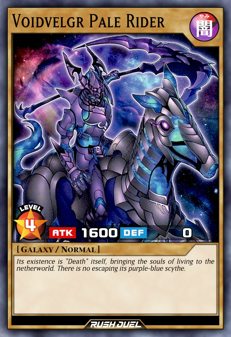Void Rider Set Voidvelgr Pale Rider by Every-Rush-Duel-Card on DeviantArt