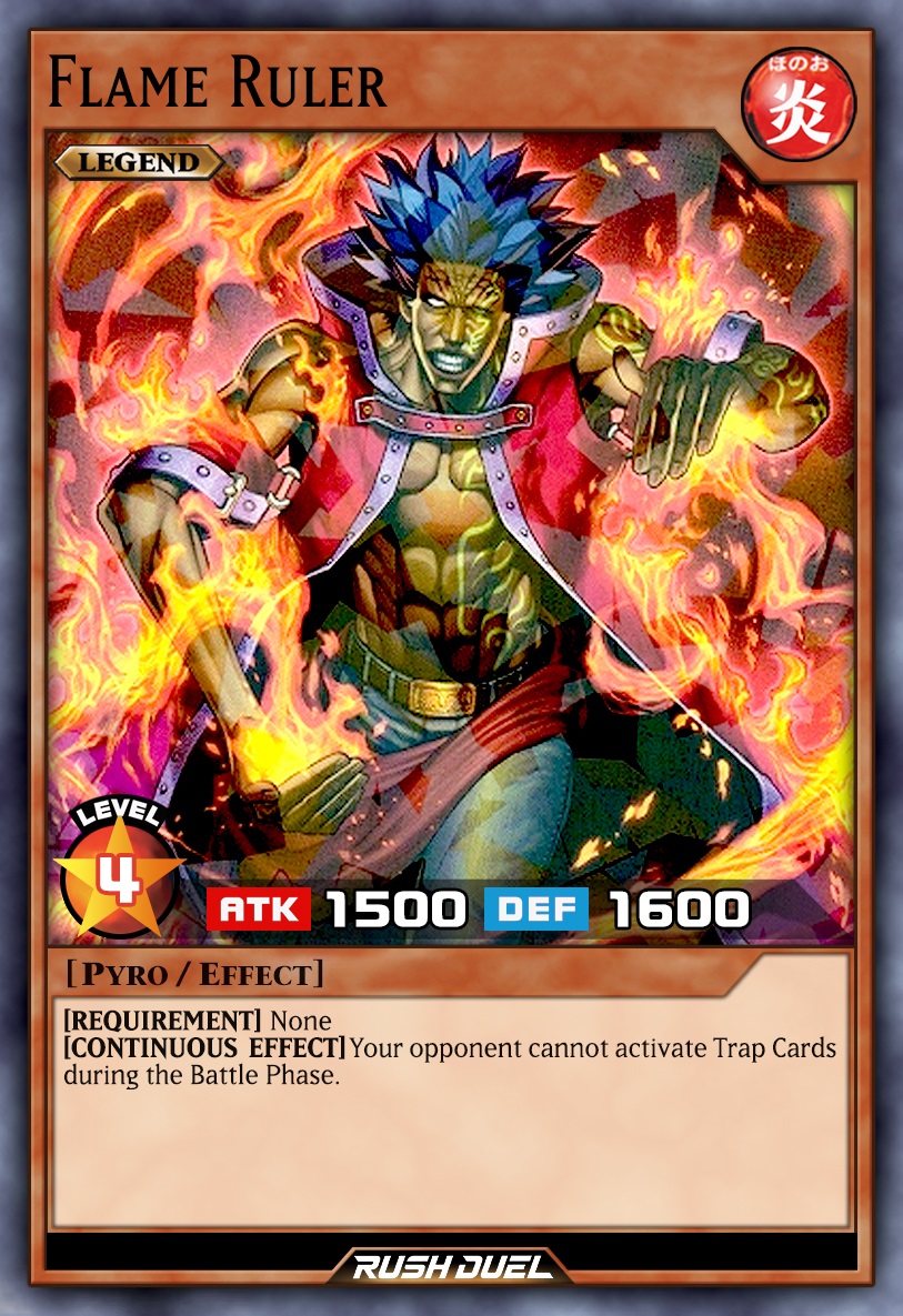 Firey Ruler Flame Ruler by Every-Rush-Duel-Card on DeviantArt